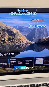 ¡Inicia el año con la potencia de la HP ProBook 640 G8! 💻 Procesador Intel Core i7, pantalla de 14", 16 GB de RAM y disco sólido para máximo rendimiento. 🎒 Además, recibe una mochila premium de regalo. Oferta válida solo en enero. Visítanos en PC One Tijuana o en pconetijuana.com.mx/promociones/ ¡Aprovecha! #Tecnología #PCOneTijuana #LaptopsHP | PC One Tijuana