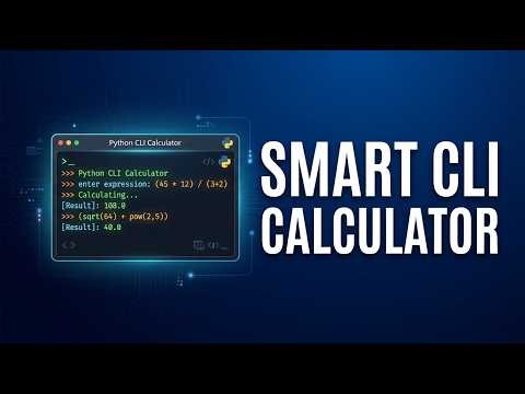 28 🐍 Project 2 Smart CLI Calculator
