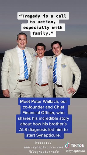 https://www.synapticure.com/blog/peter-cfo #als #endals #telemedicine #synapticure