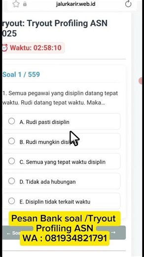 ASN PROFILING QUESTIONS TRYOUT #asnprofiling #asn #asnprofilingquestions
