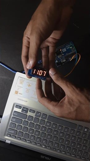 ⏰✨ Built my own Arduino digital clock — because time waits for none, but coding makes it tick!......
