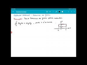 Resolvendo Integral de Linha utilizando o Teorema de Green