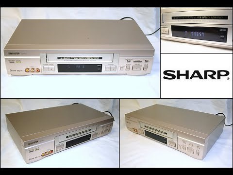 Sharp VC-H710 6 Head HiFi VHS VCR Video Cassette Player
