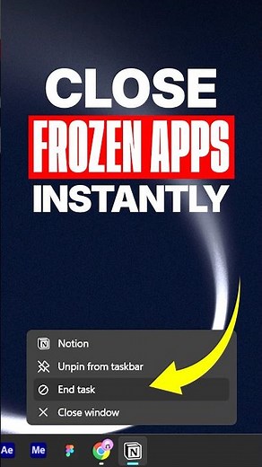 Close Frozen Apps in Windows 11 (Fastest Method)