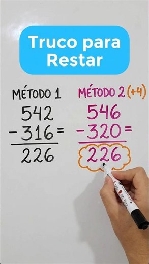 2 maneras de restar