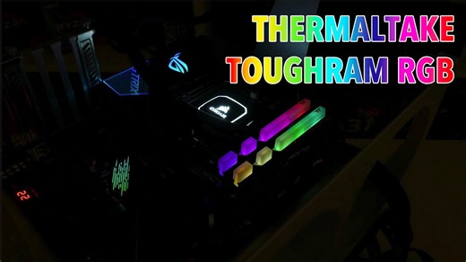 Thermaltake ToughRAM RGB DDR4 memory 3600MHz 16GB review