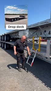 Drop deck. Flatbed. Curtain trailer. One foldable ladder. Whatever you haul. RigCraftor is built to be the partner you can rely on. 💪 🪜 Find the ladder that fits your trailer. 👉 rigcraftor.com --- Drop deck. Flatbed. À rideaux. Une échelle pliable. Peu importe ce que tu transportes. RigCraftor est le partenaire sur qui tu peux compter. 💪 🪜 Trouve l’échelle adaptée à ta remorque. 👉 rigcraftor.com #truckers #truckersafety #ladder #safetyfirst #rigcraftor | RigCraftor