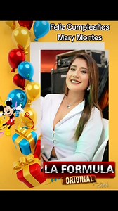 93K views · 3.4K reactions | Feliz cumpleaños a nuestra bella vocalista de Orquesta La Formula Original Mary Montes de parte de todo el club de fans 拾拾拾que tenga un maravilloso día. | 100%amigosyfans | Facebook
