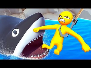 MEGALODON Shark Hunts Ragdolls - Havocado Gameplay
