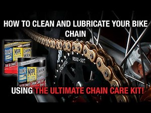 How to clean and lubricate your bike chain | Maxima Ultimate Chain Care Kit | Race FX