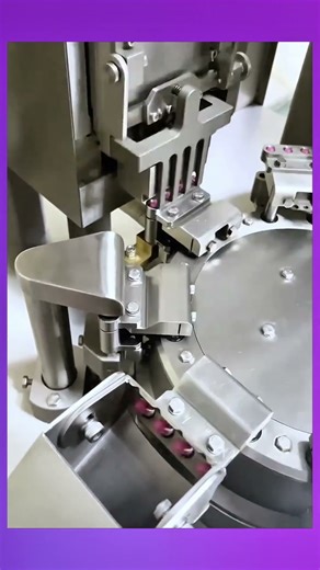 Tablet manufacturing machine used to compress medicine into precise solid doses.