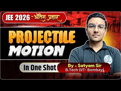 Projectile Motion: One-Shot Complete Revision for JEE Mains + Advanced #jee #physics