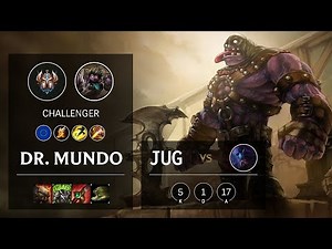Dr. Mundo Jungle vs Rek'Sai - EUW Challenger Patch 10.5