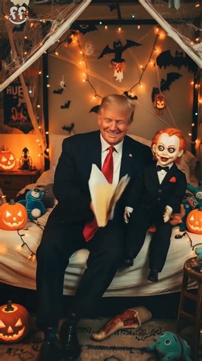 Trump Gets PRANKED by Chucky Doll! 😱👻 He Runs for His Life | Horror Comedy Short