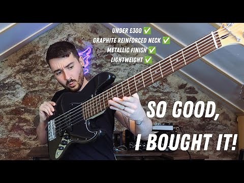 The Second Best Six String I've Ever Played | Squier Affinity Jazz Bass VI Review & Demo