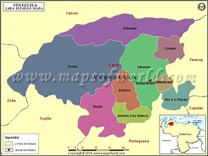 Mapa de Venezuela | Mapa Venezuela