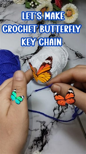 #shorts how to make crochet butterfly#artandcraft #diy #crochet #myhandmade #myhomemystudy