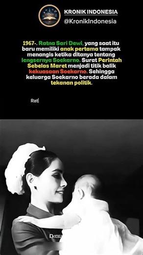 Momen Sedih Ratna Sari Dewi Saat Soekarno Lengser #shorts