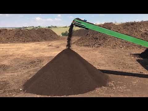 5 in 1 Compost screening plant