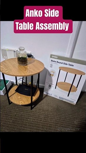 Kmart Side Table DIY Build | Easy, Fun & Stylish Home Décor Setup #home #Kmart #fun #decor #diy