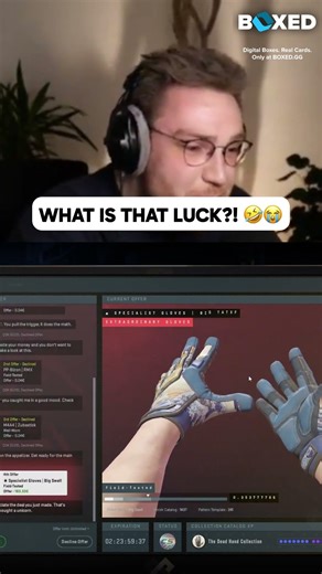 When Ohne Actually Unboxed His 4th Gloves From Terminals 😱
