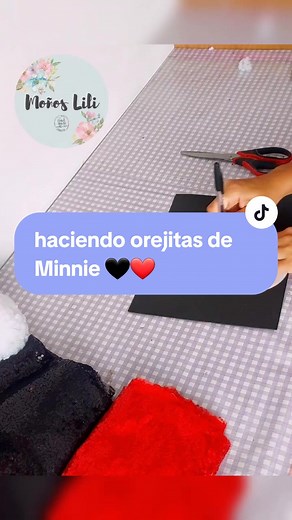 Cómo hacer orejas de Minnie Mouse paso a paso