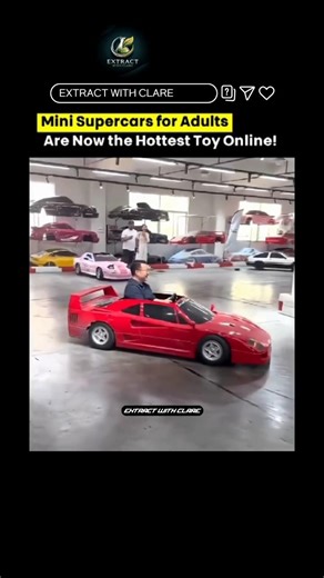 Mini Supercars for Adults – Viral Rideable Toy Cars Trending Online