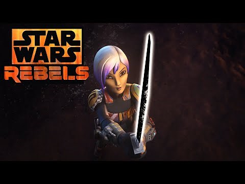 Sabine Wren Trains with the Darksaber [4K HDR] - Star Wars: Rebels