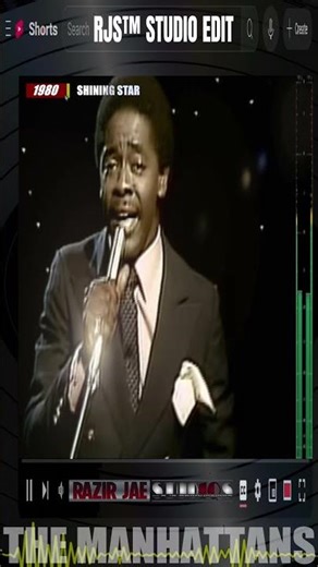 The Manhattans - Shining Star (80s Soul Classic) RJS™ STUDIO EDIT #shorts