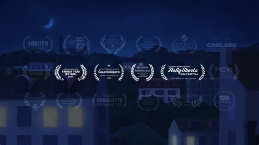 Today's Oscar-qualified short film profile is 'Two Ships' from director McKinley Benson and production companies Cola Animation Collective (behind 2022 Oscar nominee 'Ice Merchants') and Room 330 Productions. The poetic, hand-drawn short that explores distance and connection as experienced by a couple occupying the same space, but with opposing schedules. https://www.cartoonbrew.com/shorts/two-ships-mckinley-benson-255798.html | cartoonbrew.com