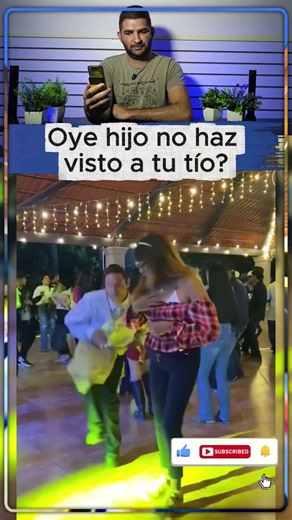 En las fiestas todos tenemos un tío asi