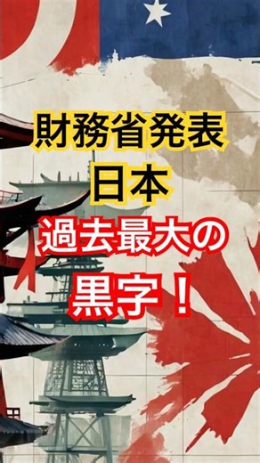 日本、過去最大の黒字達成！でも国民はなぜ豊かにならない？