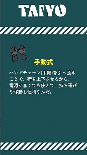 頼れる玉掛け作業の味方！チェーンブロックとレバーホイスト