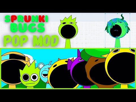 How to make a BUG? Tutorial Sprunki All Characters POP MOD (Original Phase): Incredibox With Scratch