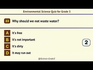 Environmental Science Quiz for Grade 3 | 25 EVS Questions | World Environment Day Quiz for Kids