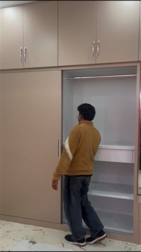 Rahul Yadav on Instagram: "Aluminum sliding cupboard"