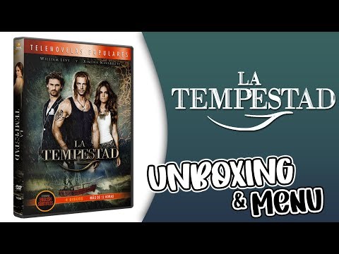 The Tempest Telenovela On DVD Unboxing and Menu