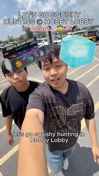 Let’s go squishy hunting at hobby lobby! #squishy #squishyhunting #hobbylobby