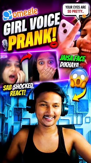 Girls Called Me Cute Until I Showed My Real Face 😭 | Omegle Girl Voice Prank