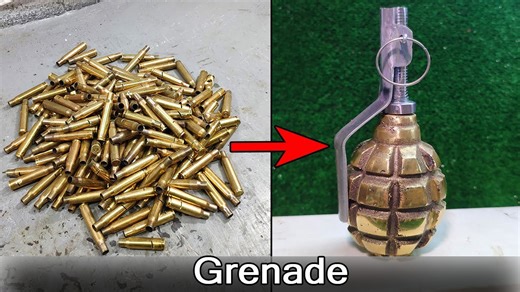 Casting F-1: Brass Magic with Cartridge Cases