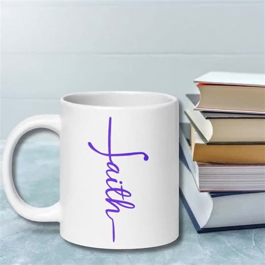 Christian Coffee Mug Bible Verse Inspirational Gift Motivational Scripture Cup Large Ceramic Faith Design Religious Drinkware Daily - Etsy