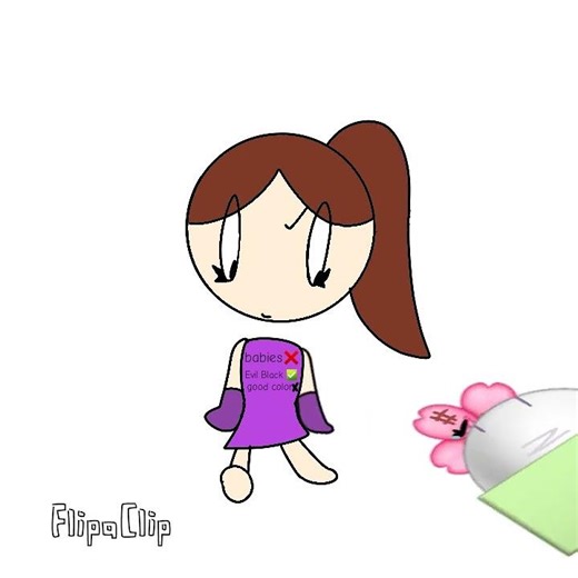 That bad girl saying bad Words