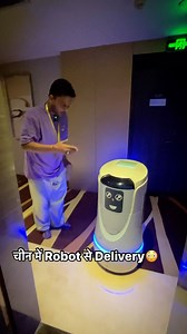 6.2M views · 10K reactions | China mein Robot se Home Delivery  #china #robot #robotics #homedelivery #tech | Shridhar Mishra | Facebook