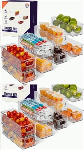 ClearSpace Plastic Pantry Organization #kitchen #amazon #kitchenorgnizer