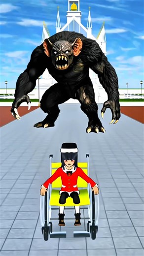 yuta save mio baby from hantu zombie 🧟‍♂️😱 #sakuraschoolsimulator #shorts #shortsfeed #ytshorts