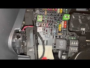 VW Golf Mk7 2016 Fuse Box Location | Interior & Engine Bay Fuses