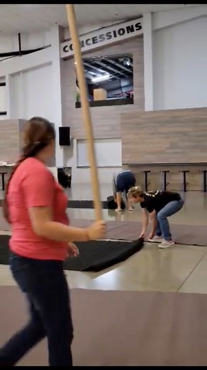 Some behind the scenes as we transform the exhibition hall into an FDSA training wonderland ✨ #FDSACAMP #FDSACAMP2023 #fenzidogsportsacademy #dogtrainingseminar | Fenzi Dog Sports Academy