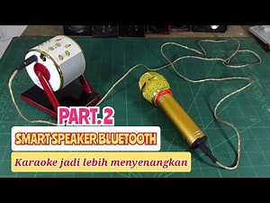 Tutorial pasang microphone di speaker bluetooth