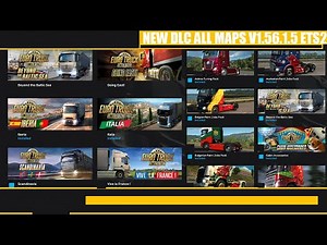 NEW DLC FOR ALL MAPS ETS2 V1.55.1.5