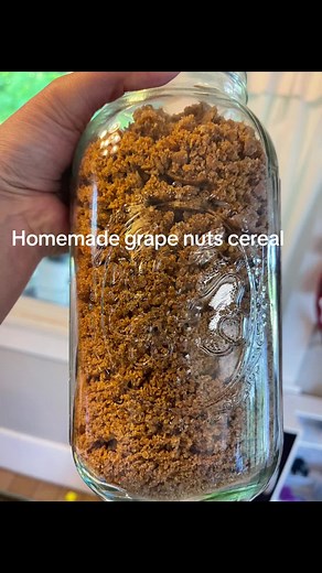 Homemade Grape Nuts Cereal Recipe